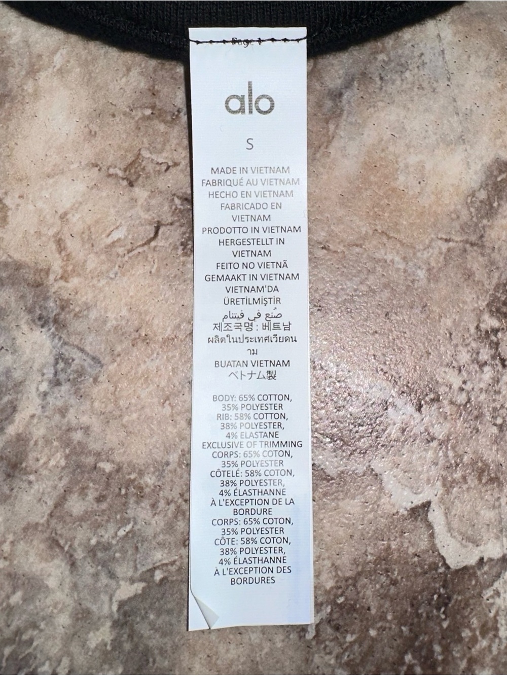 Alo Yoga Accolade 1/4 Zip Pullover Black NWT Quarter Zip Sweatshirt Size Small - Picture 7 of 11